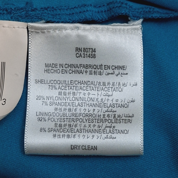 🅱️🅾️G🅾️ BCBG turquoise party dress - Picture 6 of 6